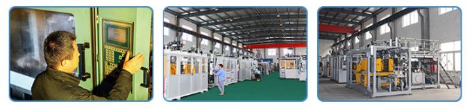 Electrical Extrusion Blow Molding Machine , PE PP Bottle Making Machine 0