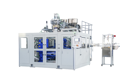 5L - 15L Jerry Can Blow Molding Machine , Servo Plastic Jerry Can Making Machine