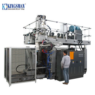 Buy HDPE Plastic Drum Blow Molding Machine , 60L Drum Extrusion Blow Molding Machine online manufacture