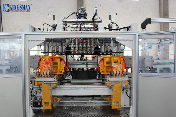 Buy 6 Cavity Heads HDPE Blow Moulding Machine , PE PP Blow Moulding Machine online manufacture