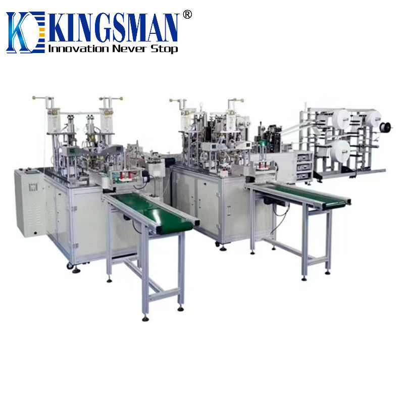 High Production Automatic Mask Machine Making 3 Layer Disposable Mask For Common Use