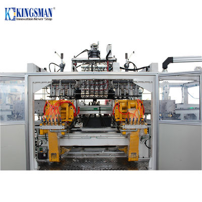 Pesticide Bottle HDPE Blow Molding Machine Auto Lubrication Post Cooling